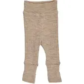 Müsli Woolly Rib Pants - Beige - 68