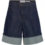 ROUGE EDIT Roumartine Rw Denim Shorts - Navy - 34