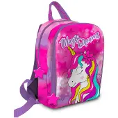 Unicorn Yksisarvinen vaaleanpunainen reppu, 28cm