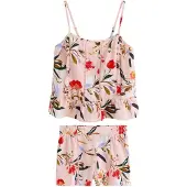 Ted Baker Pyjamashortsit vaaleansininen / oliivi / roosa / punainen