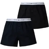 Tommy Hilfiger 2P Woven Boxer - Black - L