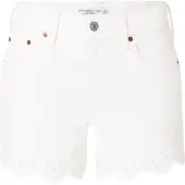 Abercrombie & Fitch Farkut 'CLASSIC' valkoinen denim