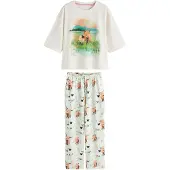 Next Pyjama norsunluu / vihreä