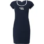 Calvin Klein Mekko 'Stretch Logo' laivastonsininen / valkoinen