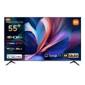 Xiaomi A Pro 2026 55" 4K QLED Google TV, 60 Hz, HDR10+, tummanharmaa