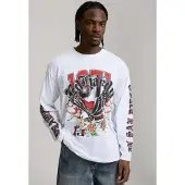 Ed Hardy Paita '1971 Tattoo Eagle' verenpunainen / musta / valkoinen