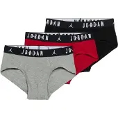 Jordan Alushousut meleerattu harmaa / punainen / musta / valkoinen