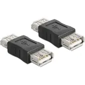 DeLOCK – Adapter Gender Changer USB-A female - USB-A female (65012)