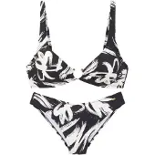 French Connection Bikini musta / valkoinen
