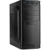 Inter-Tech IT-5905, Midi Tower, PC, Musta, ATX, mikro ATX, Koti /Toimisto, 35,5 cm (88881236)