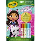 Crayola Aktiivisuuskirja M. Tussit - 32 sivua - Gabby's Dollhous - - OneSize - Aktiivisuuskirjat