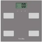 Terraillon - Painonmittari impedanssimittari - kantavuus 160 kg - Control fit - harmaa