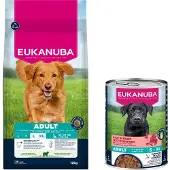Eukanuba - Dog Adult Large Lamb & Rice - Kuivaruoka aikuisille isojen rotujen koirille 12 kg - Koirat - Koiranruoka - Kuivaruoka