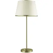 Candellux Lighting Sp. z o.o -pöytävalaisin Ibis 41-01354, kermanvärinen/antiikkimessingin värinen