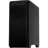 Inter-Tech H-606, Micro Tower, PC, Musta, 15 cm, 32 cm, Alapuolella (88881311)