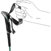 LEKI Makalu Lite Malachite Green-dark Malachite Green-white 110 - 130 cm (Standard)