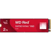 Western Digital 2TB WD Red SN700 NVMe SSD -levy, M.2 2280, PCIe 3.0 x4, 3400/2900 MB/s