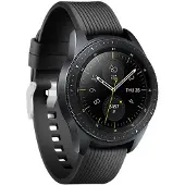 INF Samsung Galaxy Watch 42 mm silikonirannekoru (S) Black