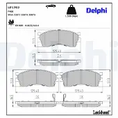Delphi Jarrupalasarja LP1702, edessä