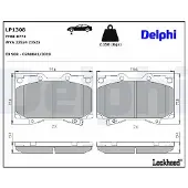 Delphi Jarrupalasarja LP1308, edessä