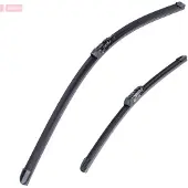 Denso Pyyhkijänsulka Flat Blades DF-081, 650/400mm, Edessä, 2 Kappale