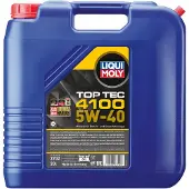 Liqui moly Top Tec 4100 Sae 5w-40 Moottoriöljy 20l