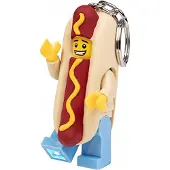 LEGO Iconic Hot Dog Man Avaimenperä LED-valolla