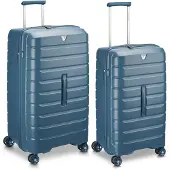 Roncato B-Flying Trunk 4-pyöräinen Matkalaukkusetti 2-osainen Sininen