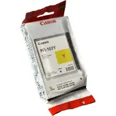 Canon Original PFI-107 Y mustesäiliö - 130 ml - Keltainen