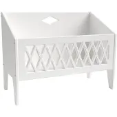Cam Cam Harlequin Book Bench - White - ONE SIZE