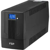 FSP UPS, 800VA,480W,SCHUKO*2,12V/9AH*1,LCD Version, 230V