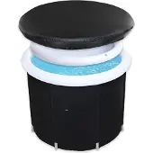 Uniq Jääkylpy - Deluxe Ice Nordic - Kannettava - Musta