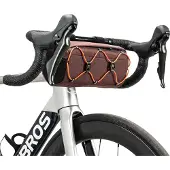 RockBros 30110054003 Handlebar Bicycle Bag 2.2L - Brown