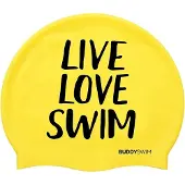 Buddyswim Live Love Swim Silicone Uimalakki