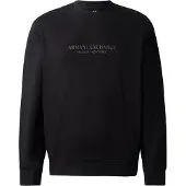 Armani Exchange Collegepaita tummanharmaa / musta