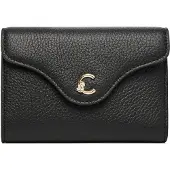 Coccinelle C-Me Lompakko Nahka 14 cm Musta