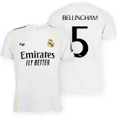 Real Madrid 25/26 Bellingham Koti Juniori Lyhythihainen T-pait