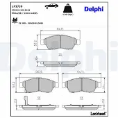 Delphi Jarrupalasarja LP1739, edessä