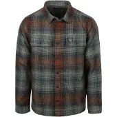 Superdry for man. M4011050A Miller green shirt (XXL), Casual, Polyester, Long sleeve