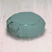 Yogiraj Meditation Cushion Round, Moss Green