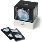 Satisfyer Kondomit 100 kpl - Kirkas - 2XL
