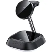 Acefast Wireless Charger 3-in-1 E16 LED Charger (black)