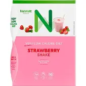 Nutrilett Strawberry Shake 10x35g VLCD-pirtelö