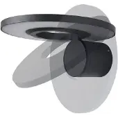 Arcchio Led ulkoseinävalaisin Tovio , Alumiini/harmaa/sinkki, Alumiini, Moderni