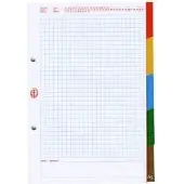 Hobby Hall A5 kansioarkkeja, 50 arkkia, laatikko, 5 kpl.