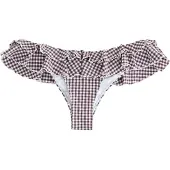Next Bikinihousut ruskea / valkoinen