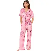 Lipsy Pyjama lila / vaaleanpunainen / vaalea pinkki