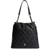 Tommy Hilfiger Ostoskassi 'TH Monogram Quilted Tote' musta