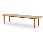 Dedon , TIBBO ruokapöytä 103 x 338 cm BQR teak 0205