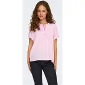 JDY Jdylima Life S/S Top Wvn Noos - Pink - 36